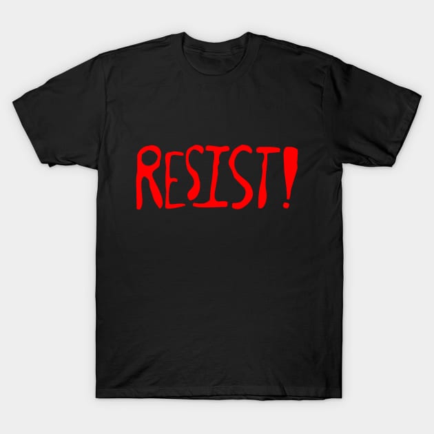 Kid Resistance Movement Activist Political Protest T-Shirt by terrybain